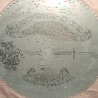 Regina 15.5 inch disk..."The Child of Fortune"