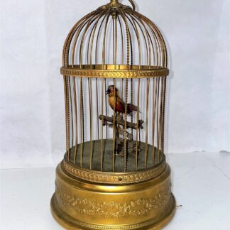 Early 1900s Bontems Singing Bird Cage Automaton
