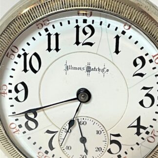 Illinois 18s Bunn Special 21 jewel Railroad Pocket Watch