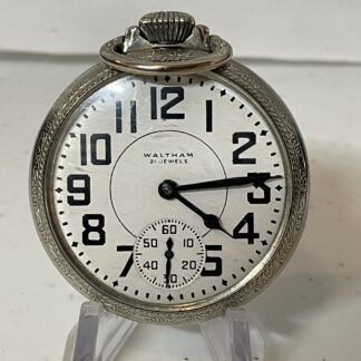 Waltham 16A 21 jewel Railroad Pocket Watch