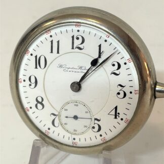 18s Hampden "John Hancock" 21 jewel Hunting case model Pocket Watch