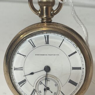 1887 Columbus 18 size Pocket Watch