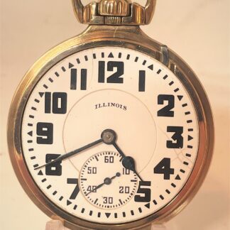 Illinois Bunn Special 21 jewel 60 Hour Railroad Pocket watch