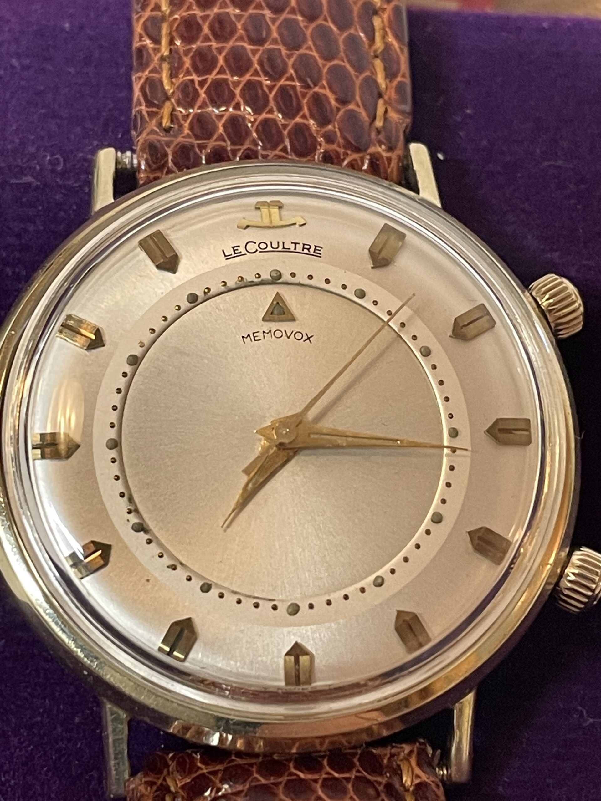 Jaeger Le Coultre Memovox Alarm Wristwatch - Image 7