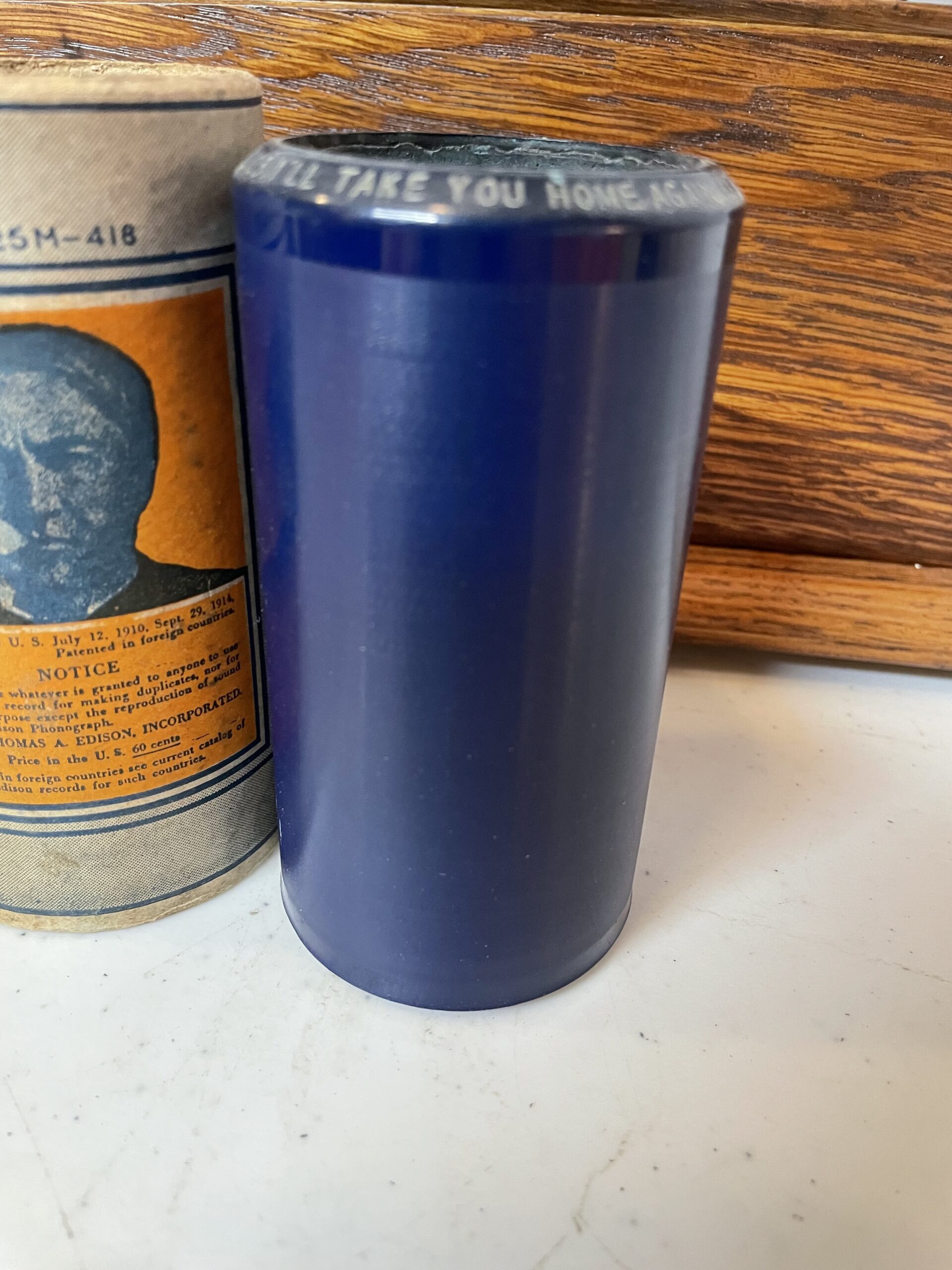 Edison 4 min. Cylinder… “Our National Song. The Star Spangled Banner (Descriptive)”