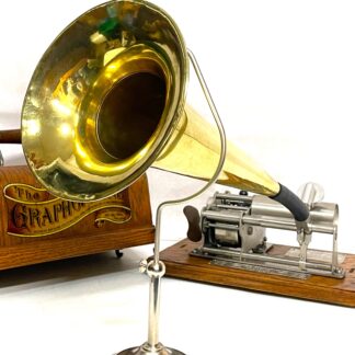 Columbia Graphophone Type B "Eagle" Phonograph with Brass horn!