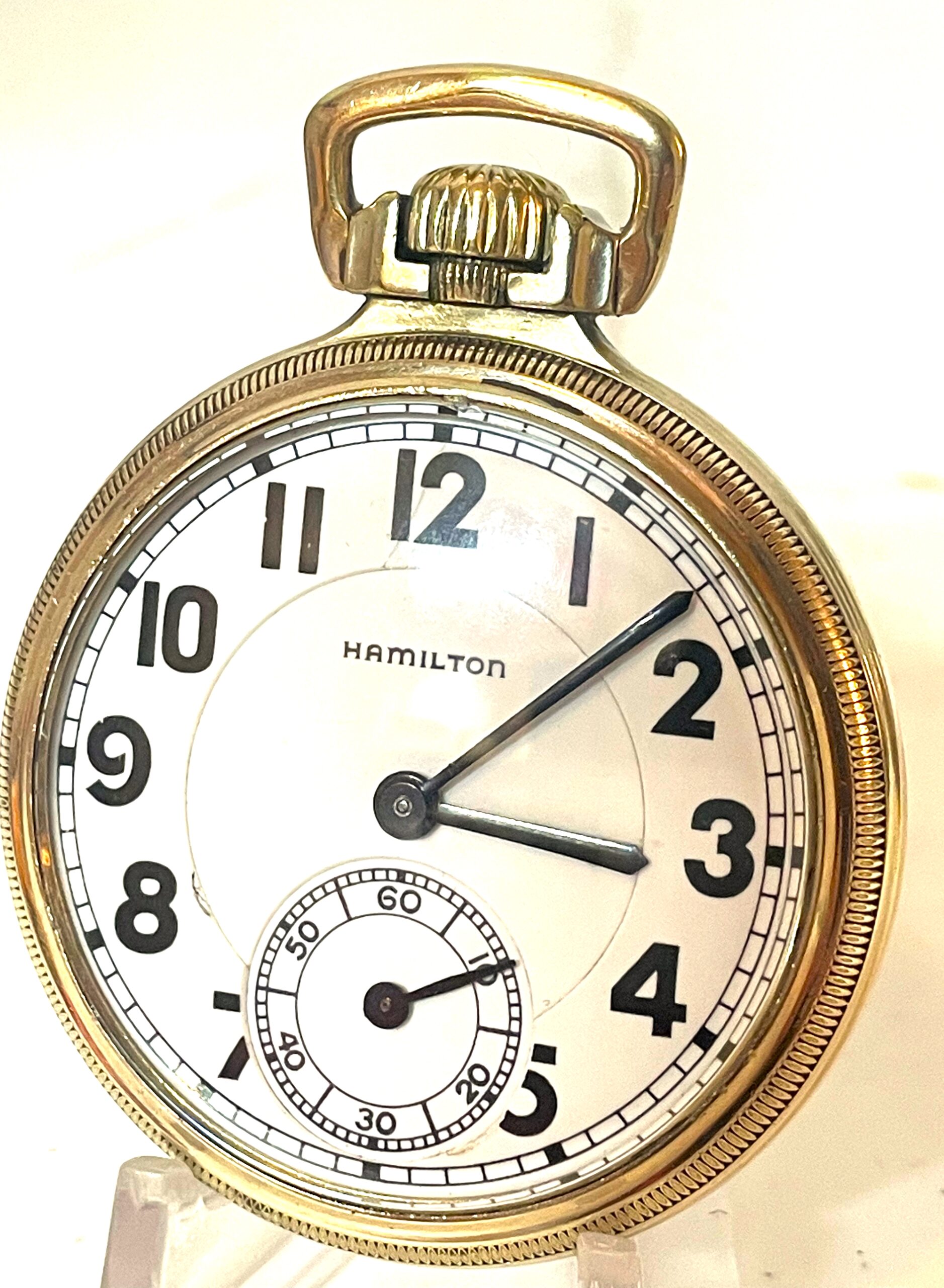 Hamilton 950E 23 jewel Railroad Pocket Watch
