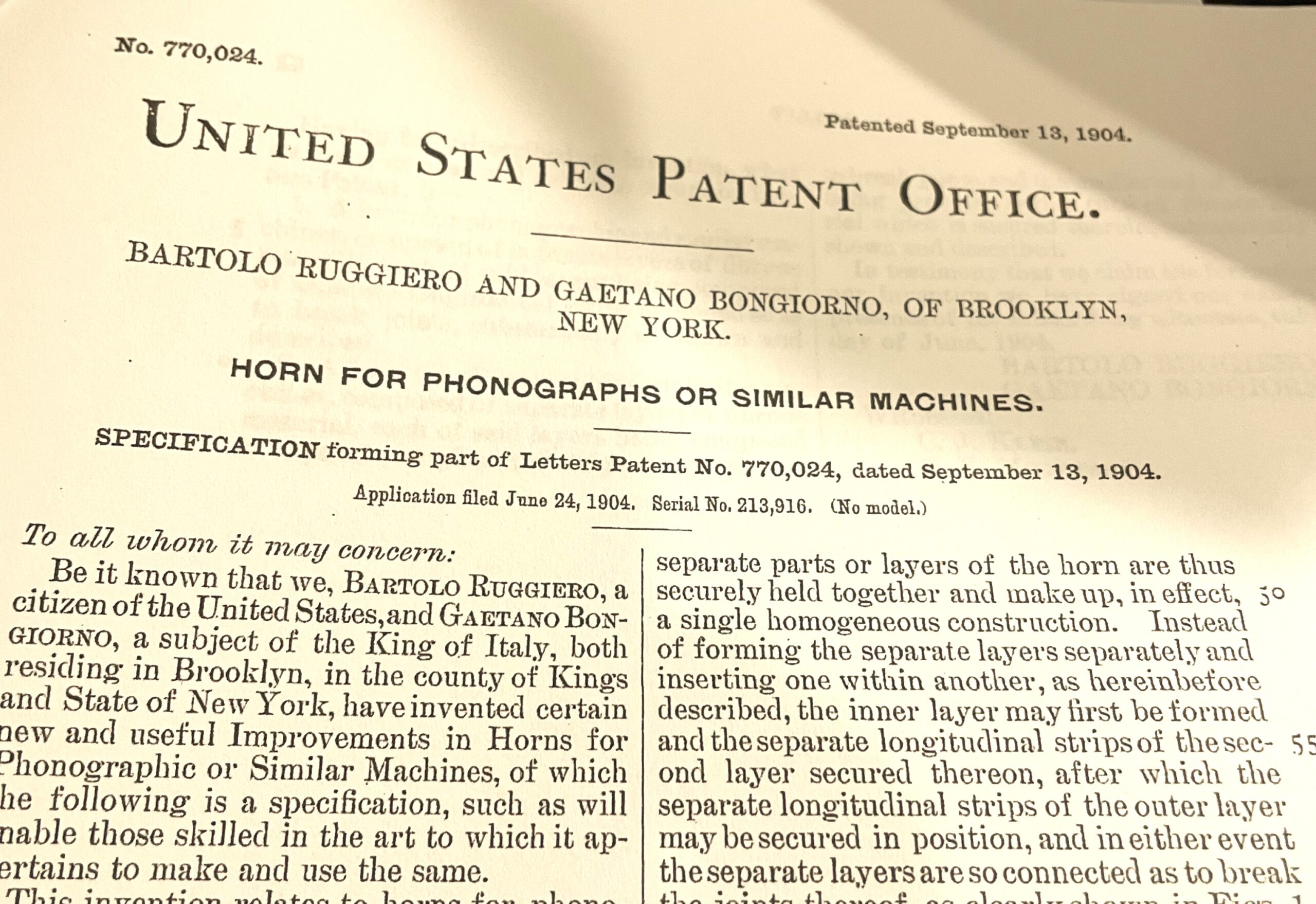 Red Mahogany Wood Phonograph Horn (One of a Kind!) - Image 10