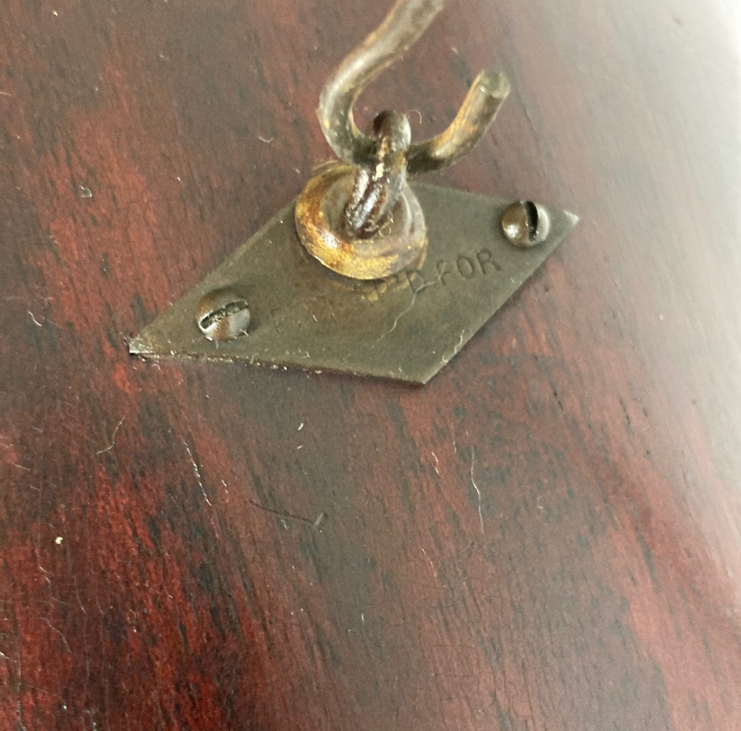 Red Mahogany Wood Phonograph Horn (One of a Kind!) - Image 5