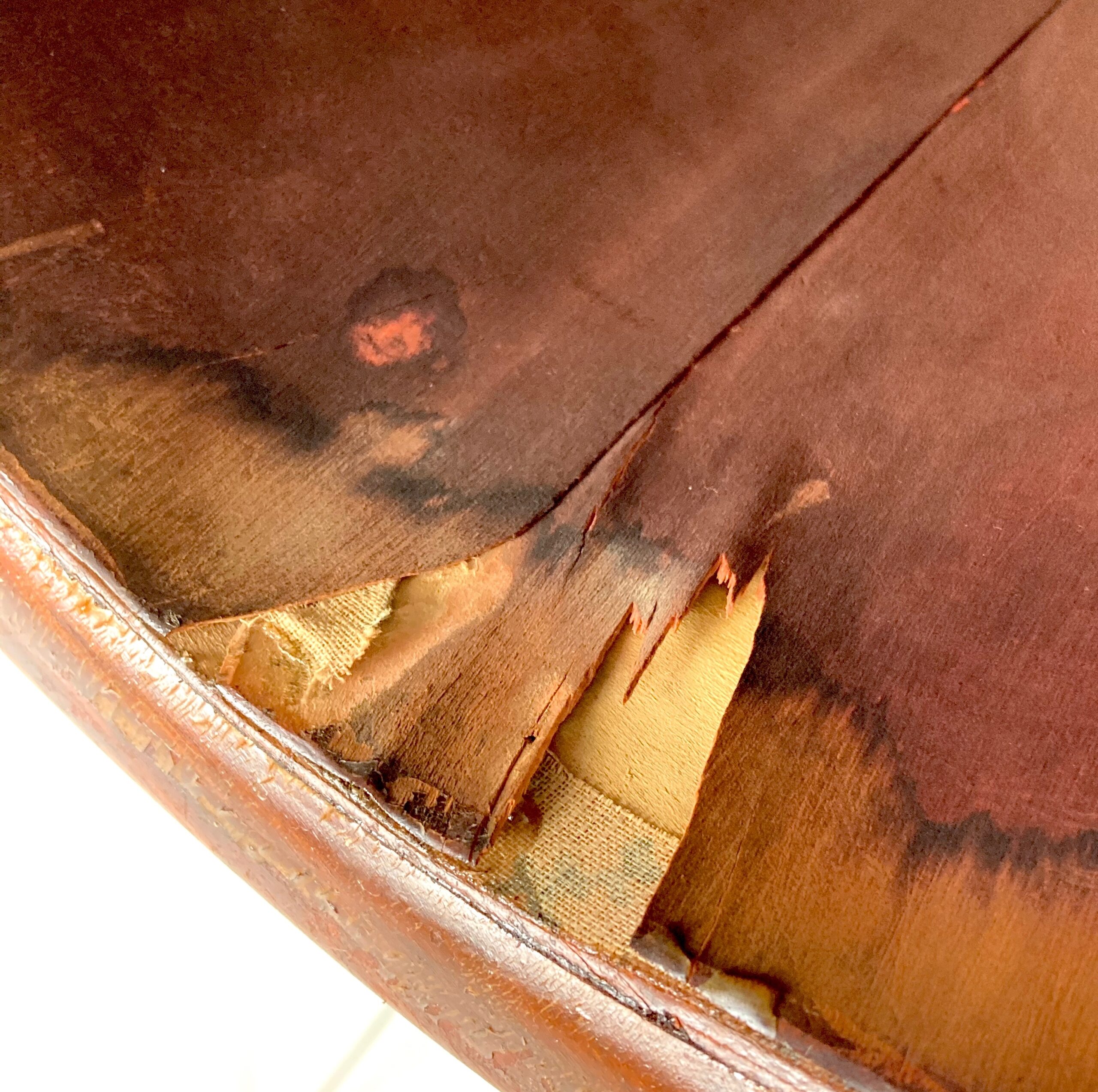Red Mahogany Wood Phonograph Horn (One of a Kind!) - Image 8