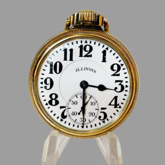 Illinois Bunn Special 23 jewel 60 Hour Railroad Pocket Watch