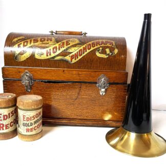 Early Edison Home Suitcase Phonograph