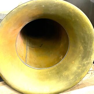 23.5" Tall Brass Phonograph Horn