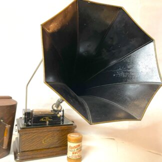 Edison Fireside Combination with Fireside Horn with Crane