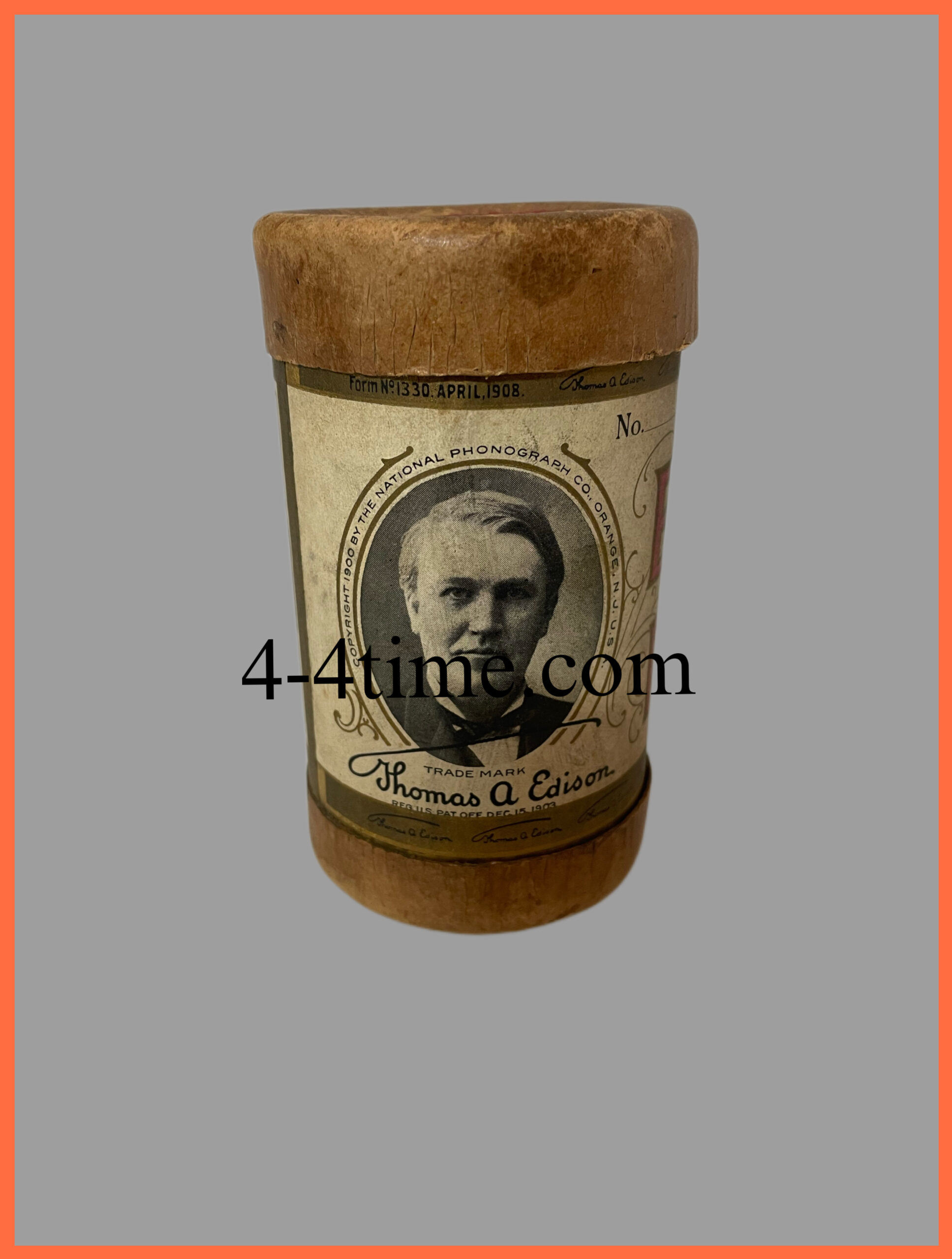 Edison 2-minute Cylinder..."Miserere from Il Trovatore” - Image 4