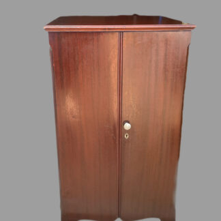 "Pooley" Red Mahogany Record Cabinet