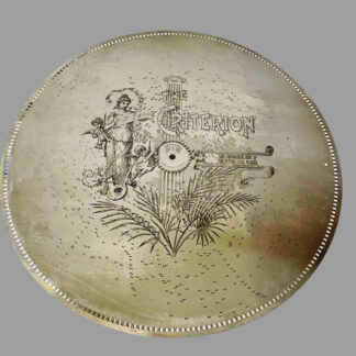 Criterion (or Olympia) 20 1/2 Music Box Disc… " Cujus Aninam, Stabat Mater"