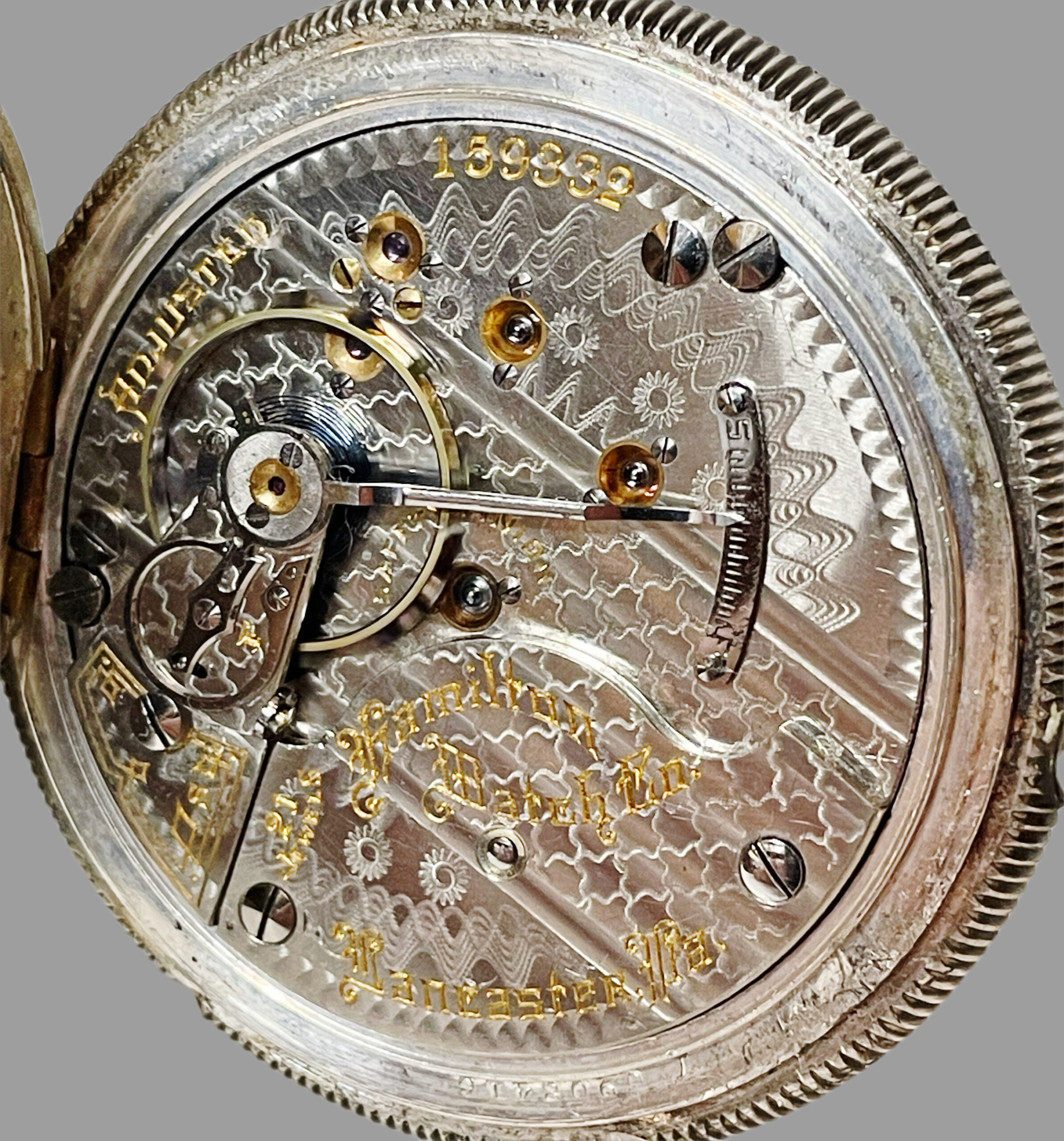 Hamilton 21 jewel 941 Hunting Case Pocket Watch - Image 8