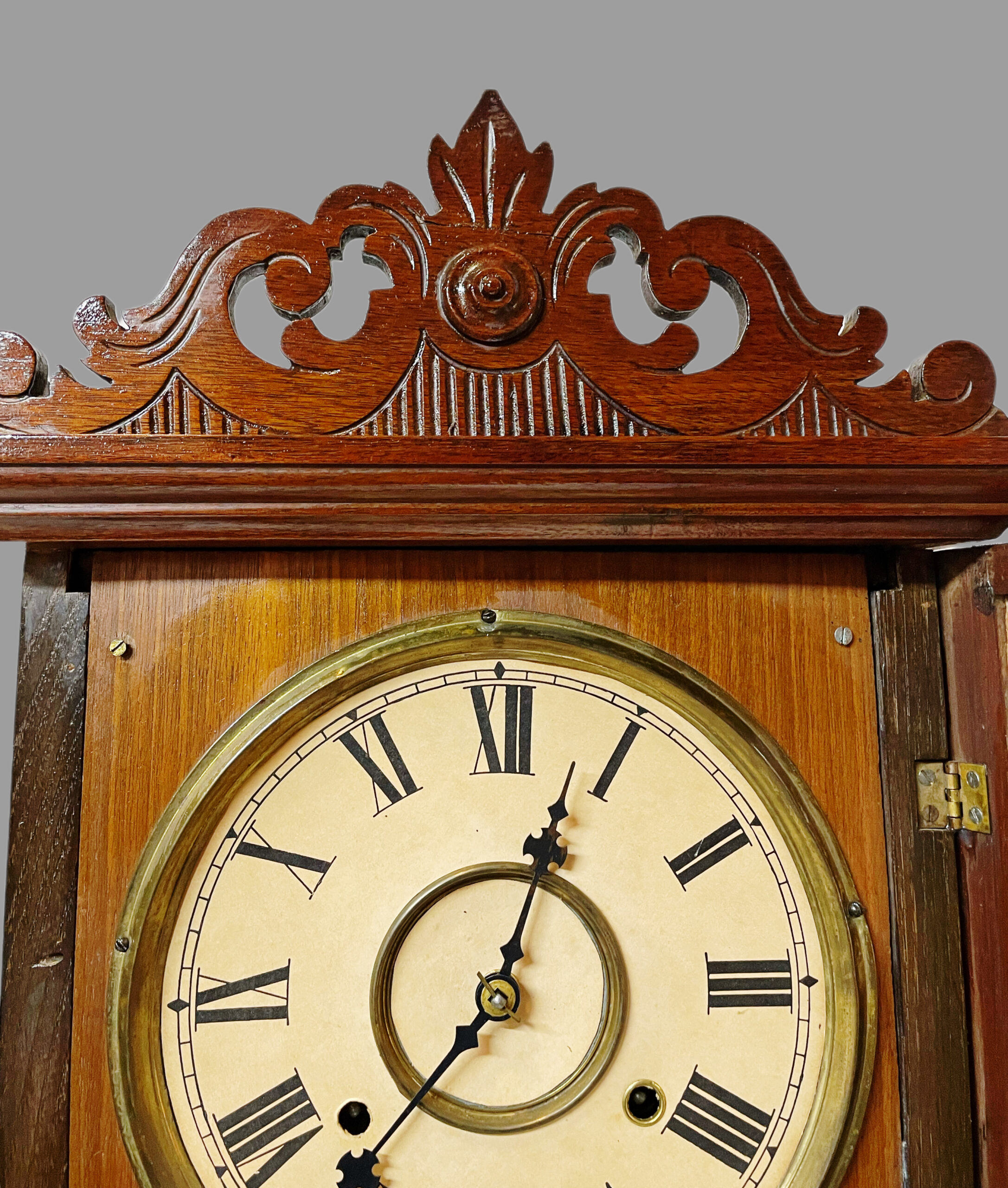 Ithaca Double Calendar “Chronometer” Clock - Image 10