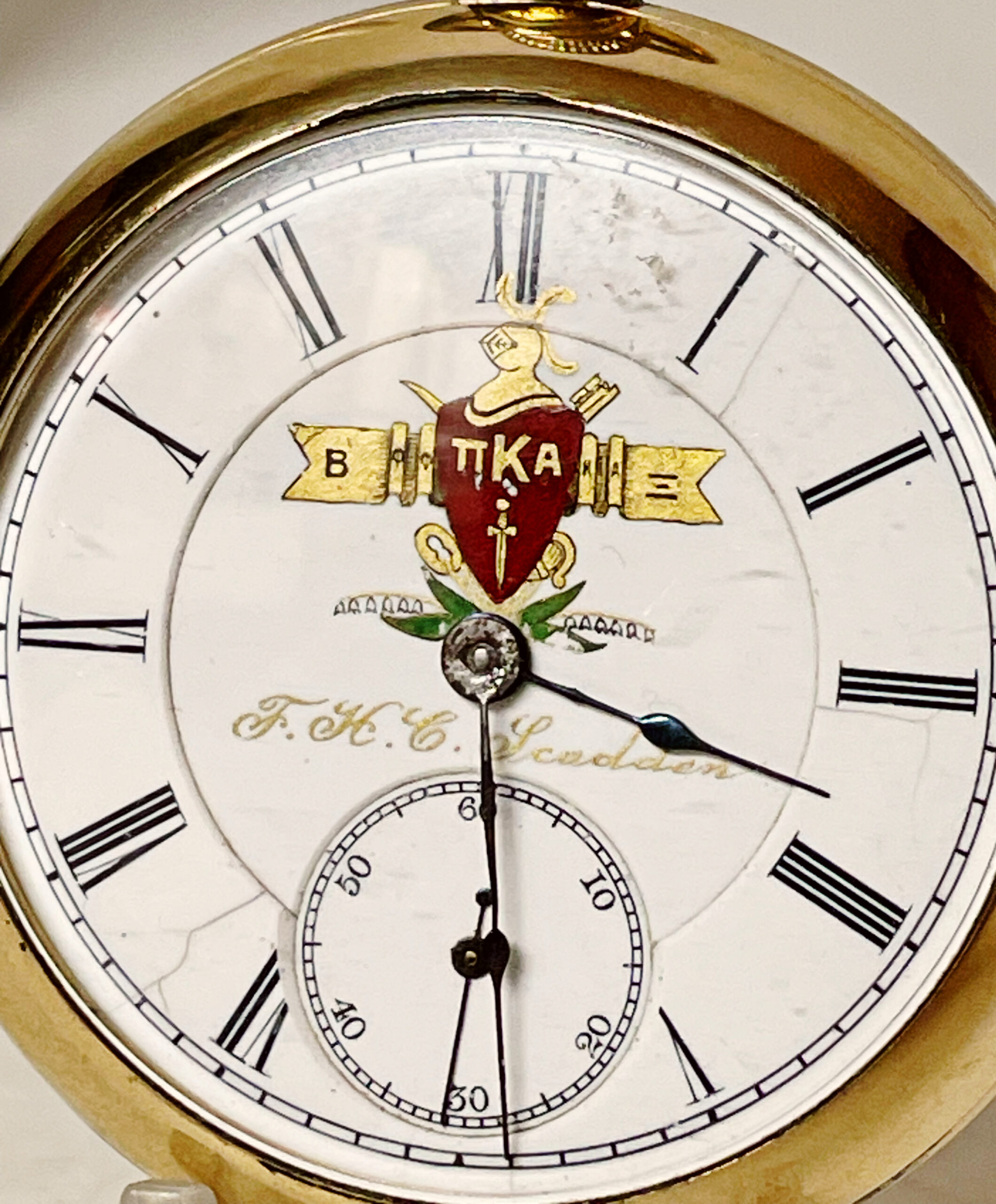 Elgin “Pi Kappa Alpha” Fraternity Pocket Watch (1895) - Image 9