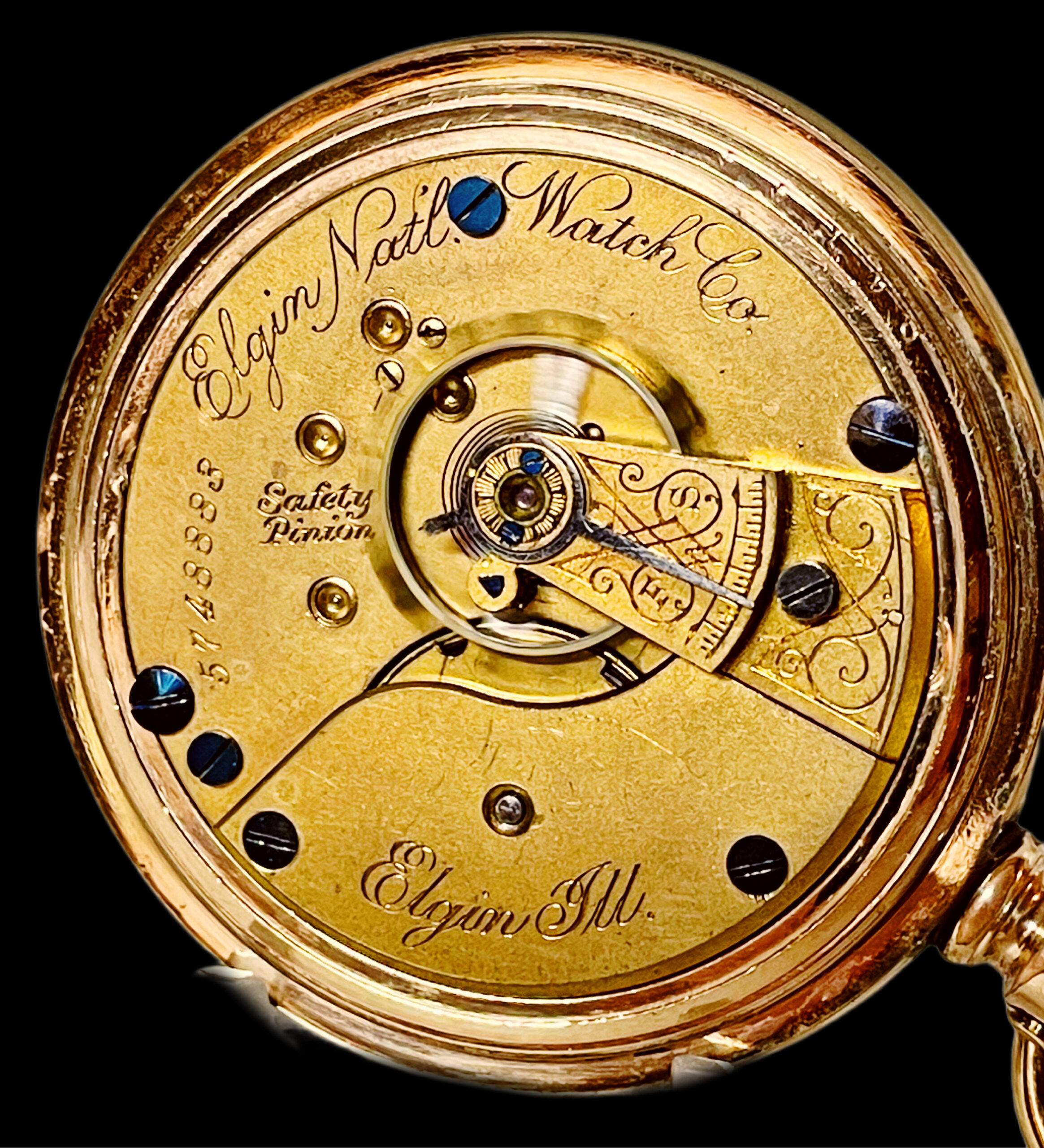 Elgin “Pi Kappa Alpha” Fraternity Pocket Watch (1895) - Image 5