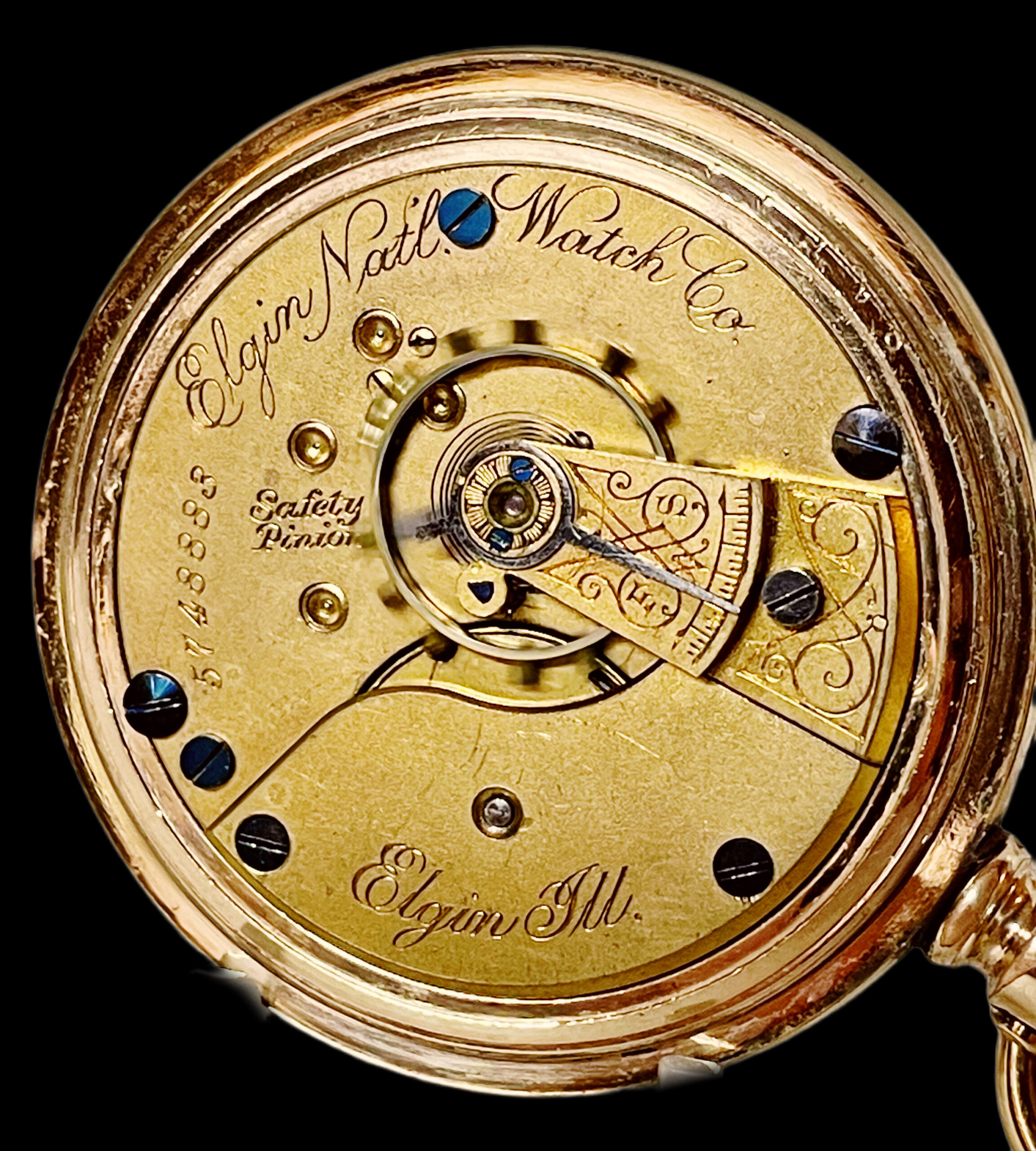 Elgin “Pi Kappa Alpha” Fraternity Pocket Watch (1895) - Image 6