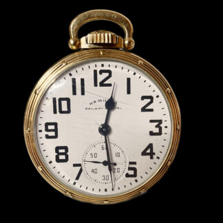 Beautiful Hamilton 992B Railroad Pocket Watch