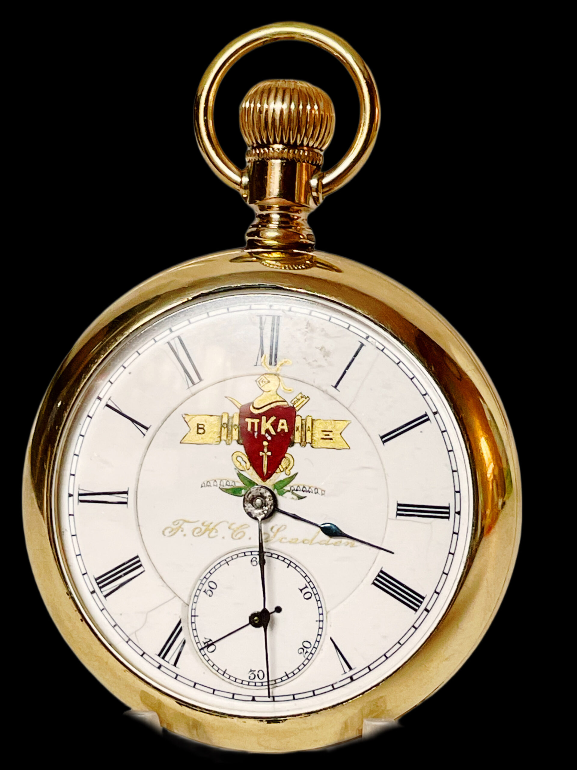 Elgin “Pi Kappa Alpha” Fraternity Pocket Watch (1895)