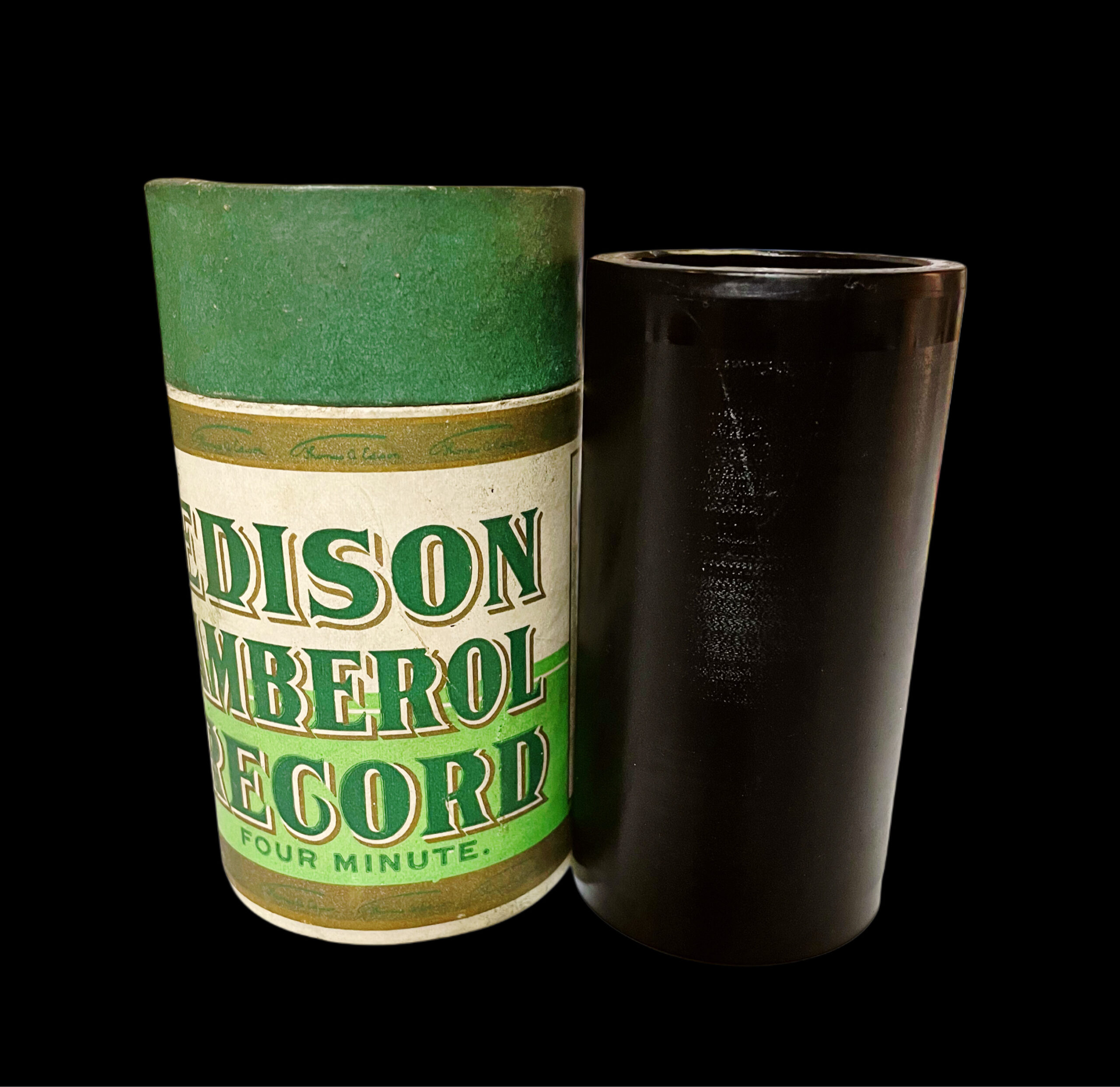 Edison 4-minute Amberol cylinder... “ American Students“ - Image 5