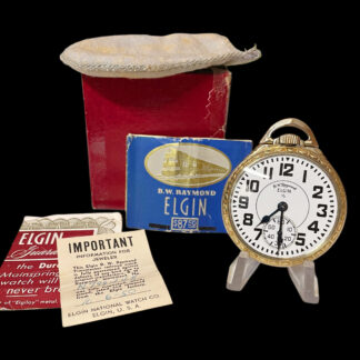 Elgin "B.W. Raymond" 21 jewel Railroad Pocket Watch